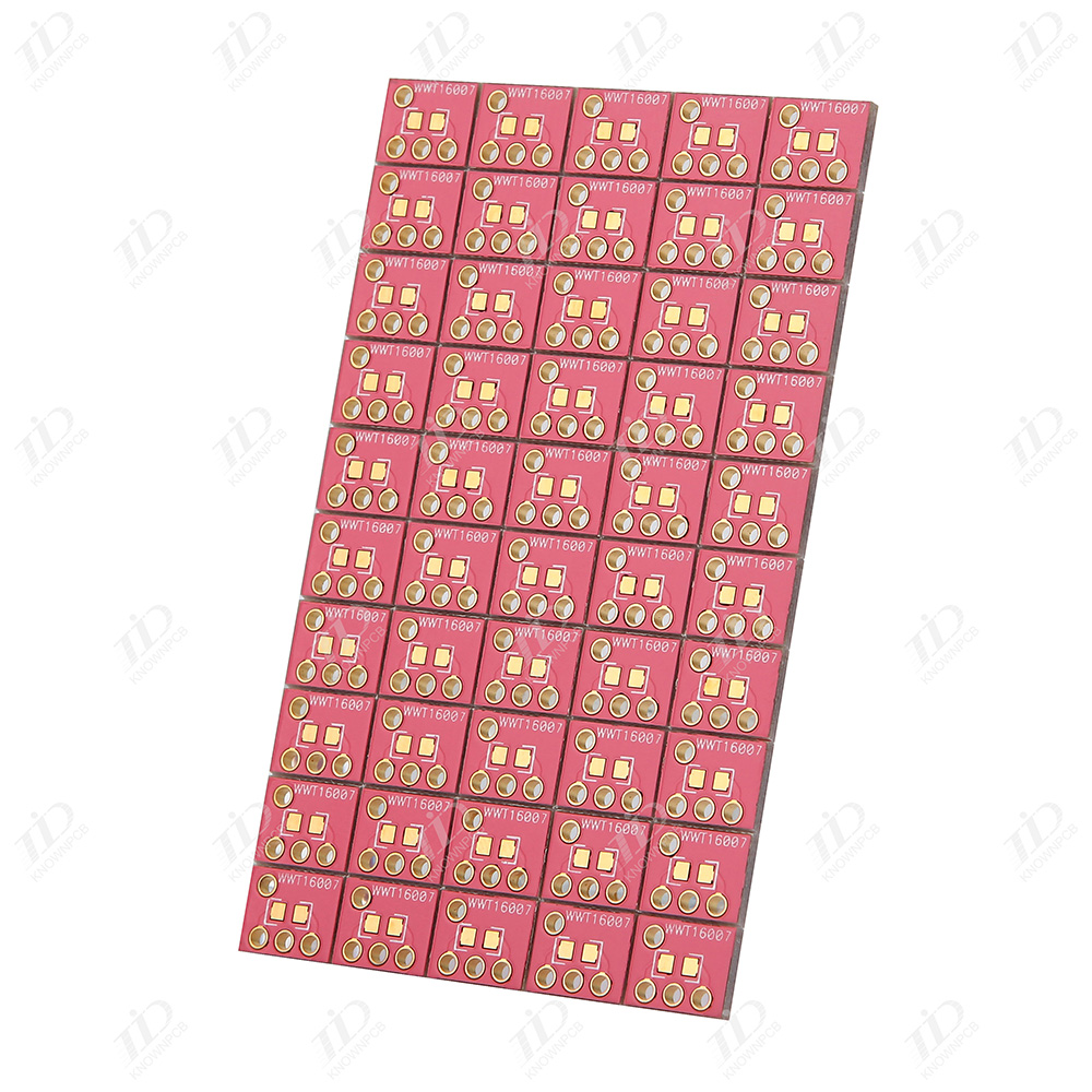 Pink soldermask board 