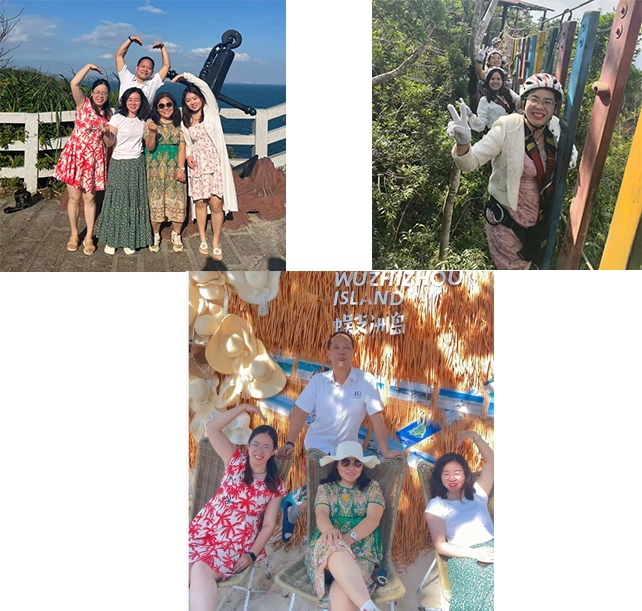 KnownPCB team trip to Sanya group photo