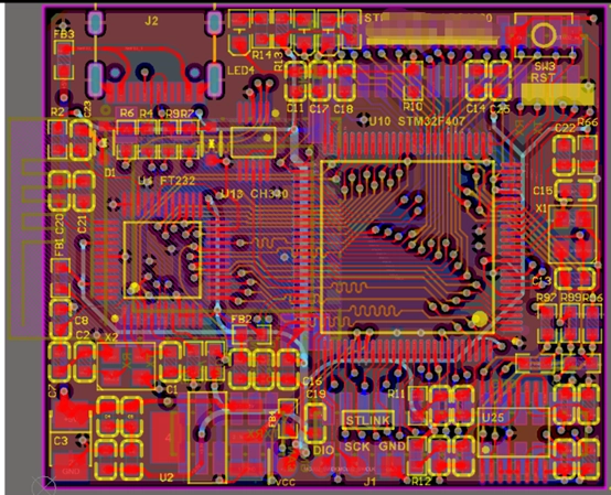 DAQ 4-Layer PCB