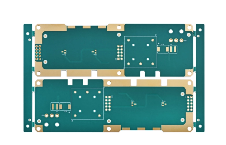 4- Layer High-Frequency PCB with FR4 & Rogers Hybrid Lamination