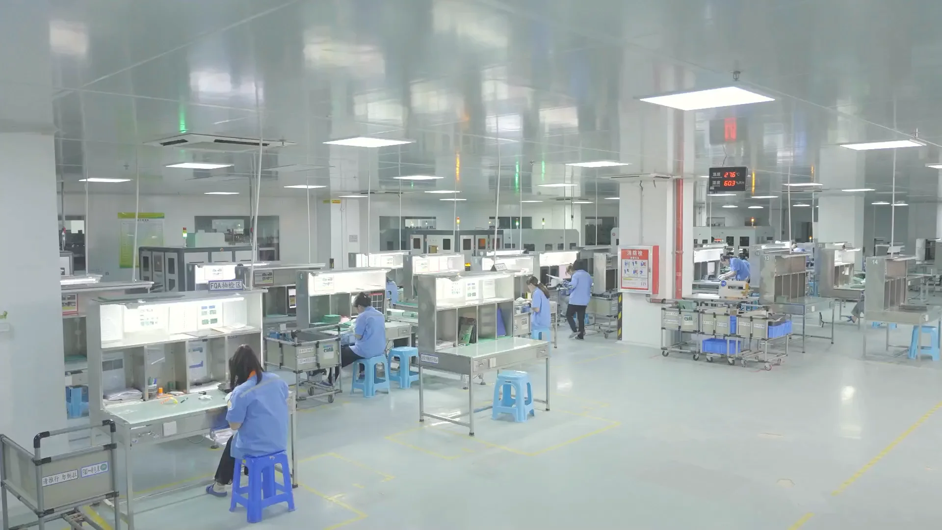 pcb final quality assurance inspection area for fabricated boards PCB final quality assurance inspection area for fabricated boards