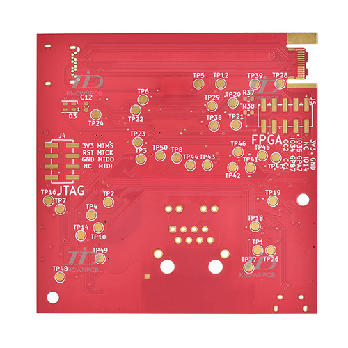 4L red solder mask ENIG Board