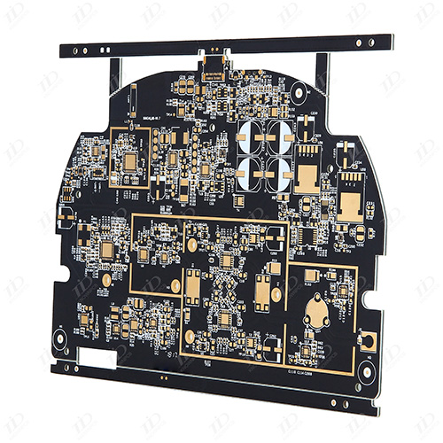 Four -layer circuit board wiring method