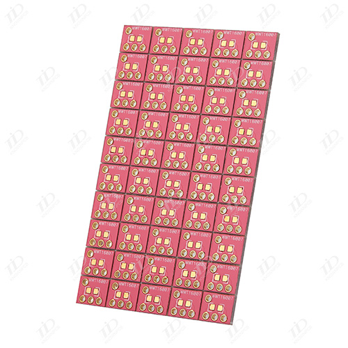 Pink soldermask board 